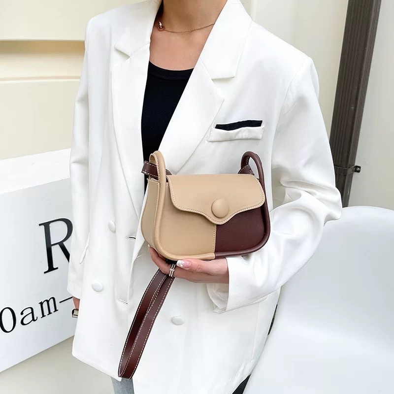 Túi Xách Nữ Túi Đeo Vai 3 Phối Màu Phong Cách Hàn Quốc