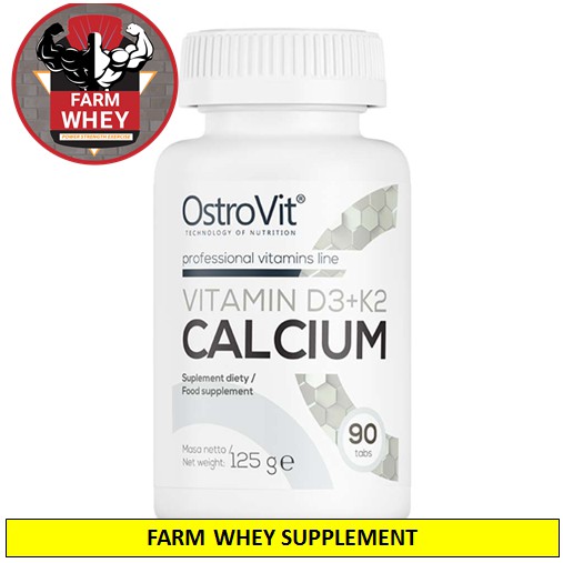 DEAL SỐC -  VITAMIN D3 + K2 + CALCIUM - TĂNG ĐỀ KHÁNG, GIÚP XƯƠNG CHẤC KHỎE CỦA OSTROVIT (90 VIÊN)