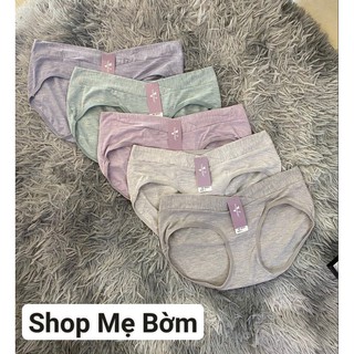 Set 5 quần lót bầu cotton Voronin