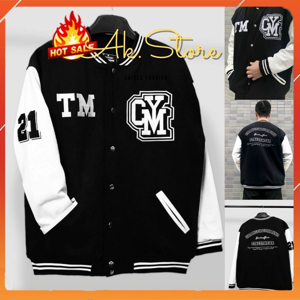[Kèm Quà] Áo Khoác Dù Nam Nữ Unisex - Áo Khoác Jacket Bombers GYM - AK.STORE (có form rộng XL)