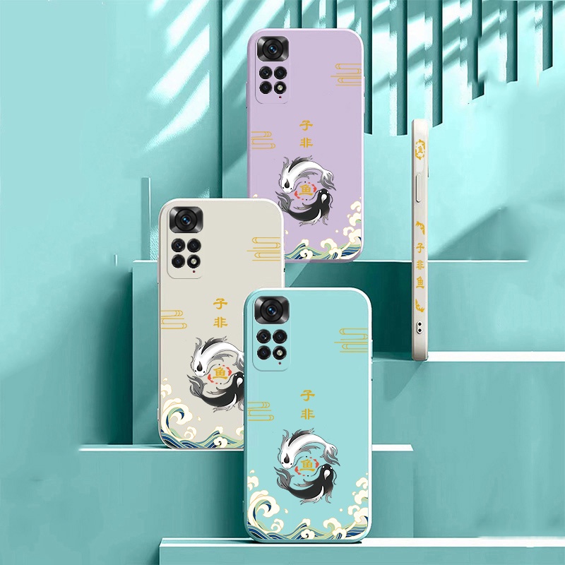 Ốp Điện Thoại Tpu Mềm Hình Cá Cho Poco X5 Pro 5G F5 M5 Redmi Note 12 Pro 12C Xiaomi Mi 12T 12 Lite K60 K50 Ultra