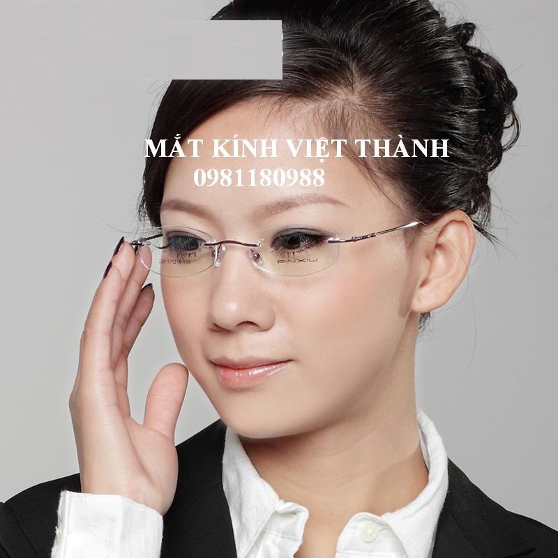 HCM mắt Kính khoan titanium siêu nhẹ , siêu mỏng TẶNG Hộp