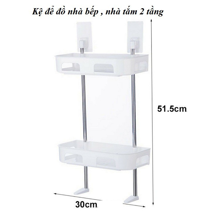 KỆ ĐA NĂNG NHÀ TẮM , KỆ ĐỂ TRÊN BỆ TOILET 2 TẦNG , 3 TẦNG