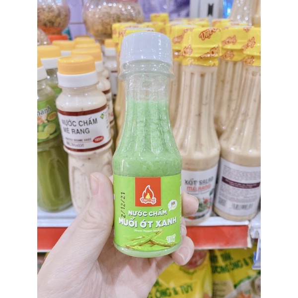 NƯỚC CHẤM MUỐI ỚT XANH VIETCHEF 120G