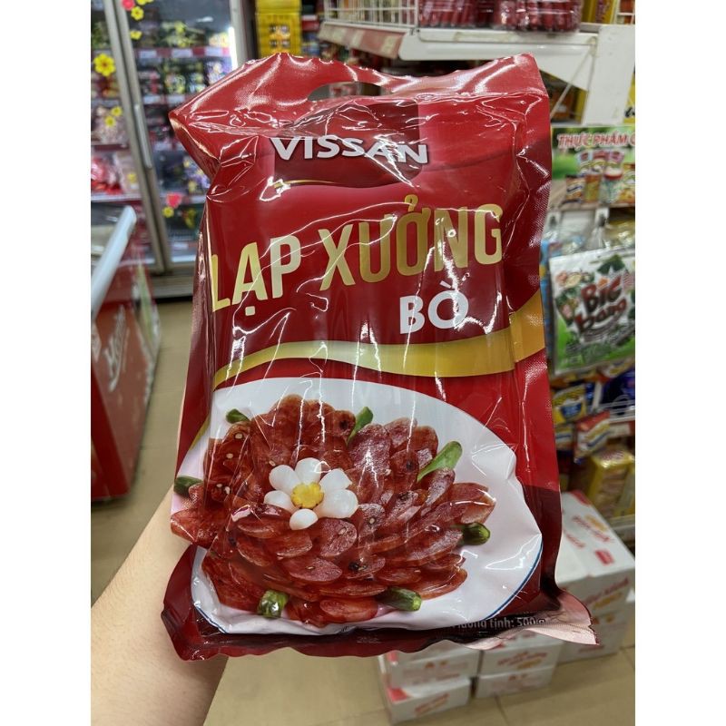 Lạp xưởng bò Vissan
