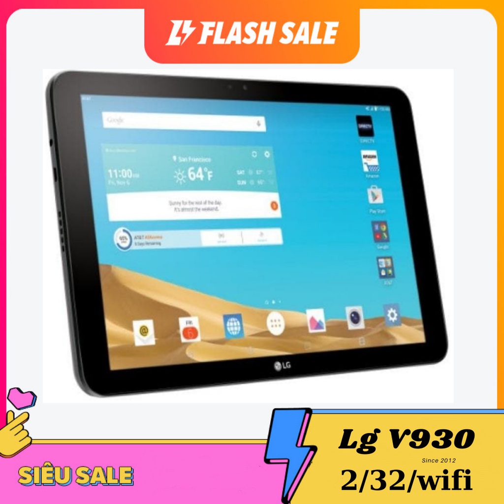 [Tặng đế dựng, phần mềm vip tienganh123] Máy tính bảng LG V930 - LG G Pad X 10.1 inch Wifi