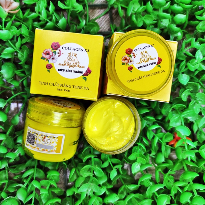 Kem ủ kích trắng Collagen x3 trắng gấp 6 lần có hộp – ACL688
