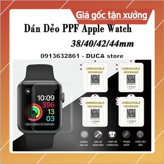 Miếng Dán Màn Hình PPF cho Applewatch seri 1/2/3/4/5/6/7/8/9/SE/Ultra và Đồng Hồ Thông Minh T500, HW12, HW22,... đủ SIZE