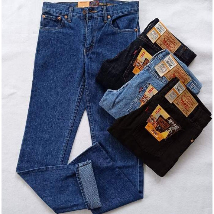 LEVIS Đen Quần Jean Dài Thời Trang Nam