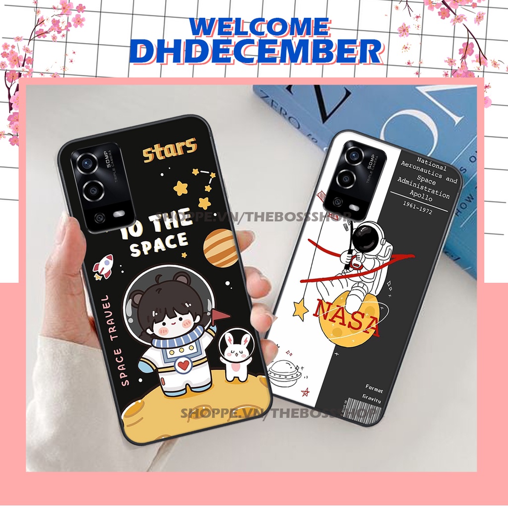 Ốp lưng Oppo A55 in hình dễ thương- cute dog- n@sa SIÊU HÀI HƯỚC