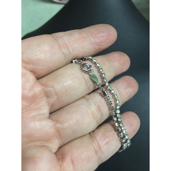 Lắc tay phun đá trắng sáng đẹp si tuyển Nhật