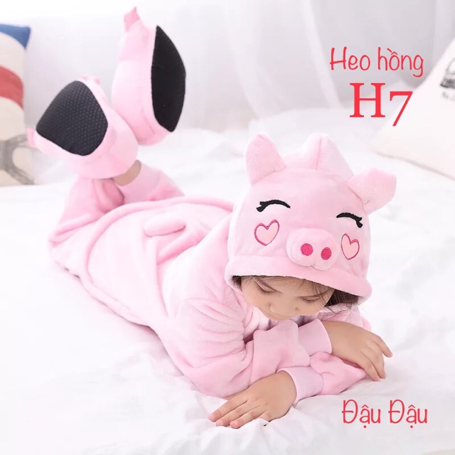 BỘ ĐỒ HÌNH THÚ CHO BÉ (không kèm giày)