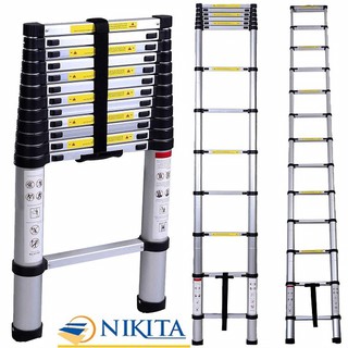 thang nhôm rút đơn nikita 3m8 hàng chính hãng