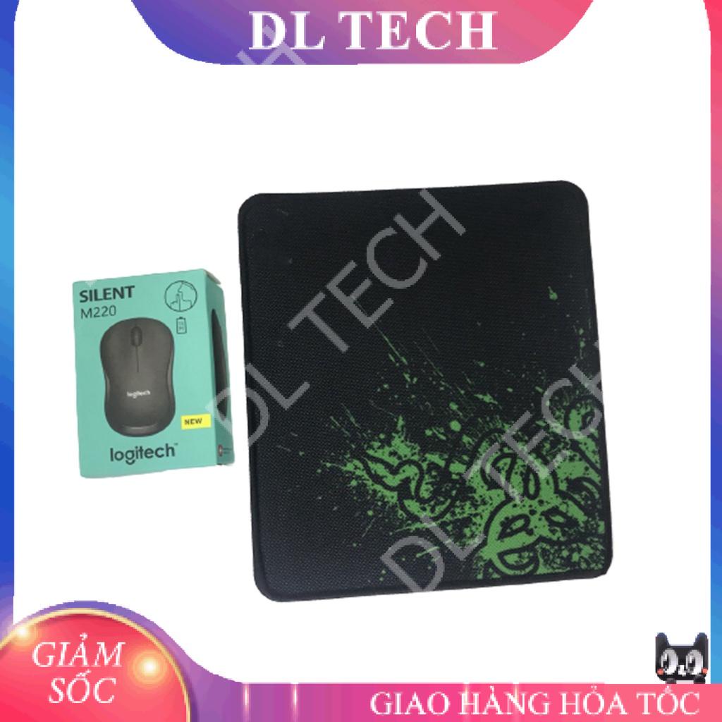 Bàn di chuột Lc25 20 x 25 cm Lót chuột chuyên game Pad chuột khâu viền chắc chắn bền đẹp giá rẻ DL TECH