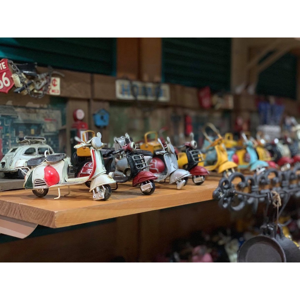 Handcrafted Scooter Vespa mini Handmade