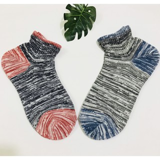 5 đôi -Tất/ vớ nam cổ trung chất cotton thấm hút mồ hôi, chống hôi chân. Hàng xuất Nhật (mẫu 9)