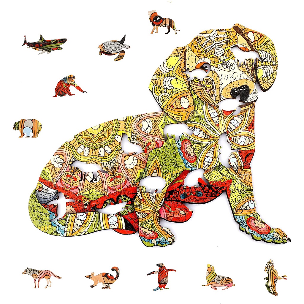 Bộ Xếp Hình Gỗ Thegioipuzzle Ghép Hình Puzzle TGP043