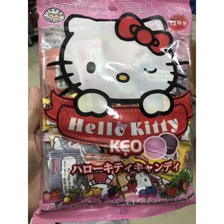 Kẹo Hello Kitty hương vị trái cây bổ sung vitamin C
