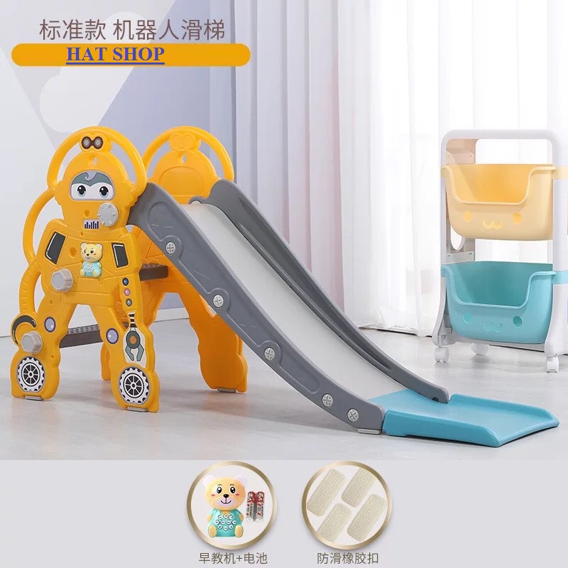 [FREESHIP] CẦU TRƯỢT CHO BÉ MẪU HỒ LY, MẪU NAI, MẪU NGỰA POLY, MẪU ROBOT CHỊU LỰC SIÊU BÊN