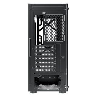 Vỏ case MIK TN10 Kem 3 Fan RGB (nút điều khiển led trên case)