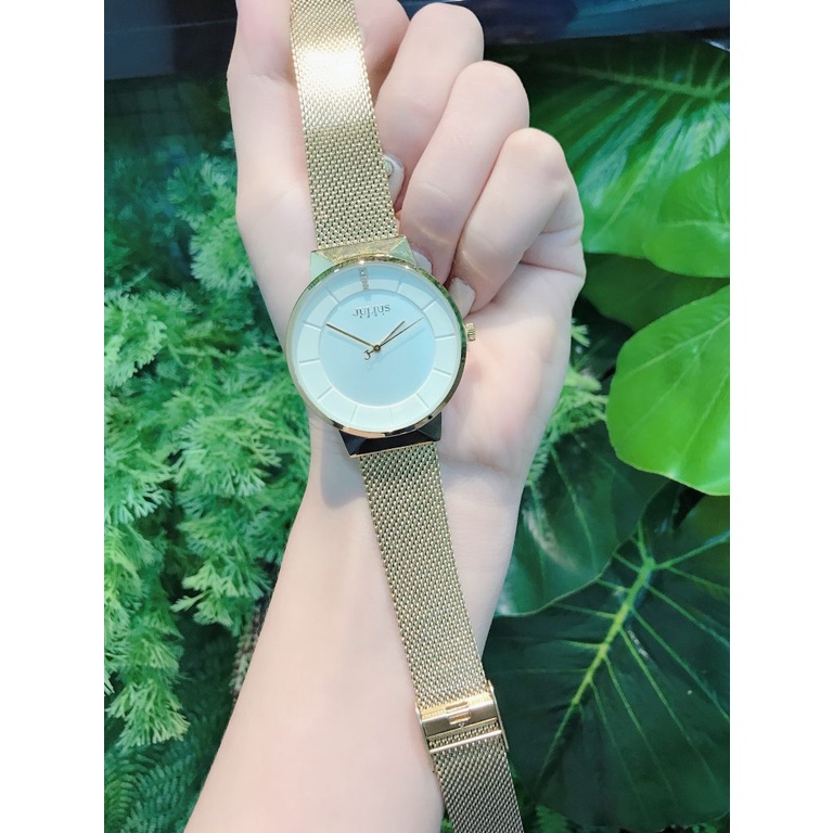 Đồng Hồ Nam JA-1104MB Julius Hàn Quốc Dây Thép