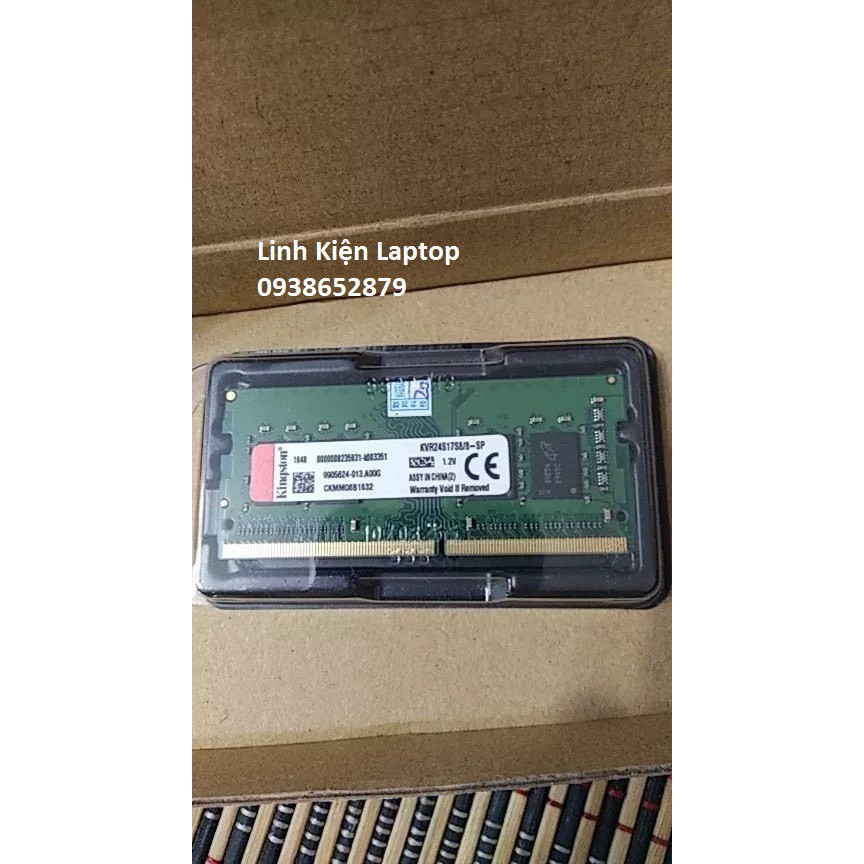 Ram DDR3 DDR4 Laptop 8G/1600 4G/8G/2400 8G/2666 Kingston Chính hãng