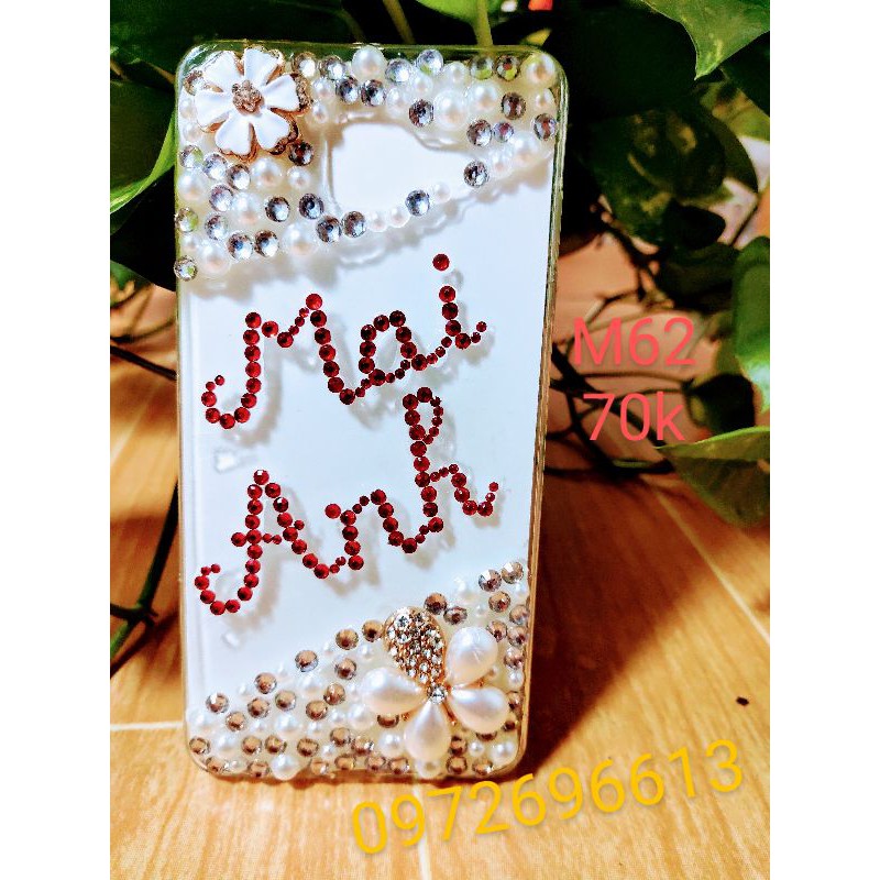 Ốp lưng đính đá handmade