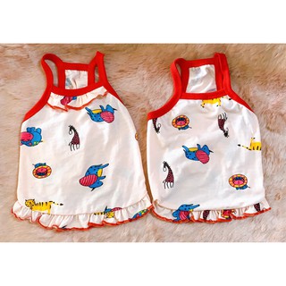 Áo Cho Chó - Áo Thun Lá Thời Trang Chó Mèo Mùa Hè Size 10-20(10-20kg) - Colus Thời Trang Thú Cưng