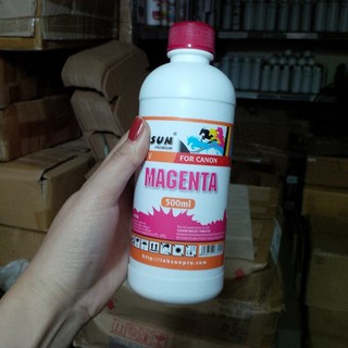 Bộ 4 màu Mực Canon Dye uv inksun 500ml