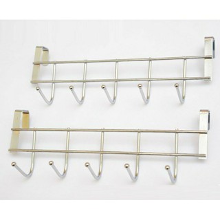 Móc inox Treo Đồ gồm 5 Móc Nhỏ