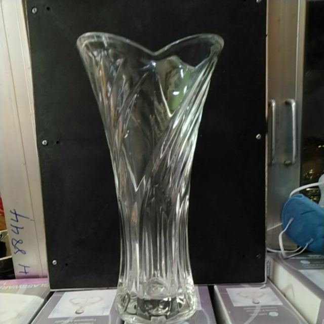 Bình hoa thủy tinh cao 30cm