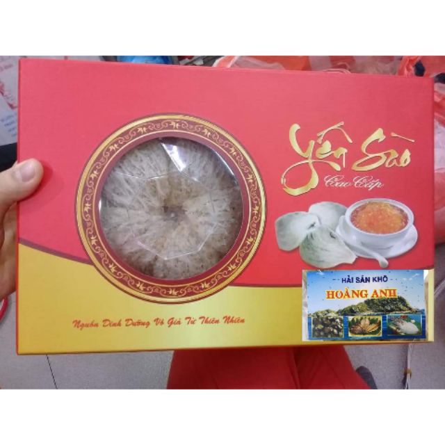 Yến sào nha trang.Set 50g / 100g yến rút lông (yến sơ chế)làm quà hộp nhung đẹp. | BigBuy360 - bigbuy360.vn