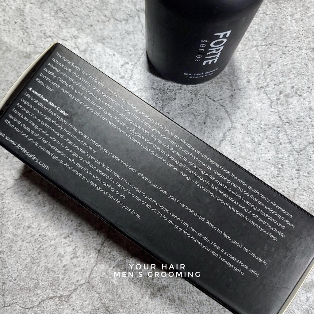 Xịt tăng độ phồng cho tóc Forte Series Sea Salt Spray - 118ml