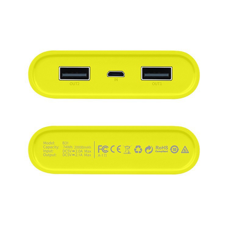 Sạc dự phòng HOCO B31 dung lượng 20.000 mAh / Chính hãng - BH 12 tháng