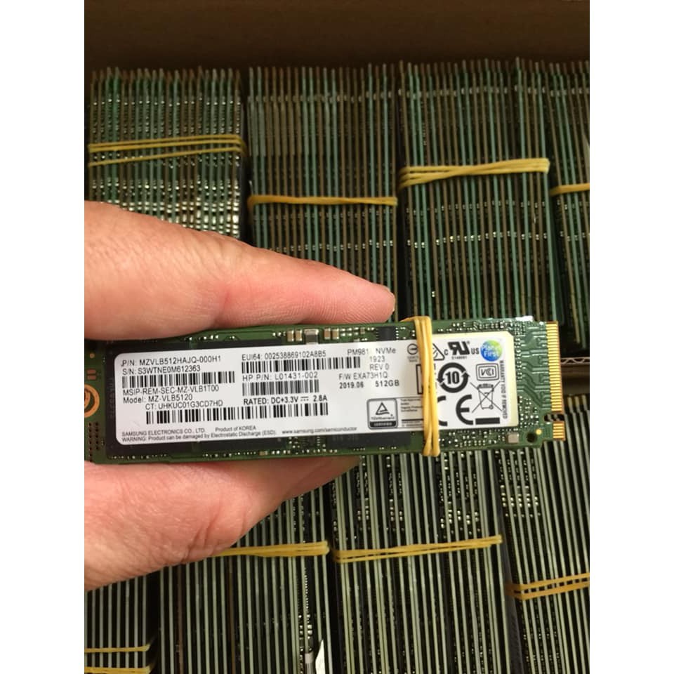 [SIÊU GIẢM GIÁ ĐÓN TẾT] Ổ cứng M2 nvme samsung pm961 PCle 2280 256Gb | BigBuy360 - bigbuy360.vn