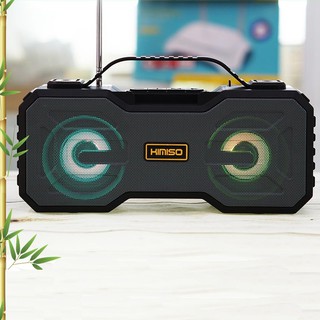 Loa bluetooth kimiso 301 siêu bass siêu bền – loa nghe nhạc bluetooth mini bass siêu trầm đèn led sống động