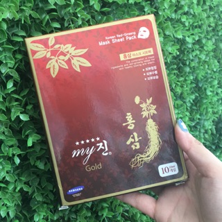 Mặt nạ dưỡng da nhân sâm đỏ Korean Red-Ginseng Mask Sheet Pack
