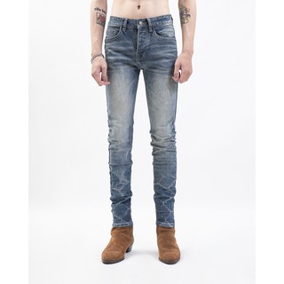 Quần Jeans Wrinkled Indigo Blue