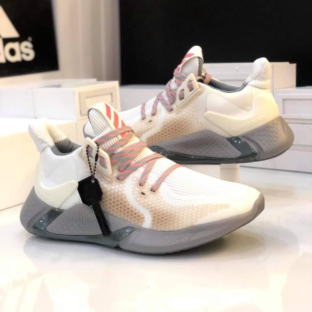[FullBox &amp;Bill] Giày Alphabounce InstinctM màu Kem đế nâu Cực HOT Chuẩn Form