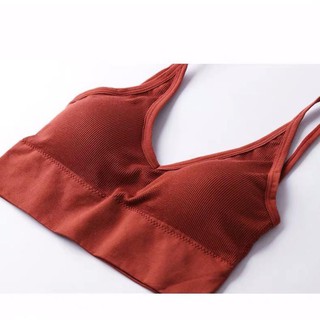 HT81 -  Áo Bra U Cotton Dáng Lưng Chữ U