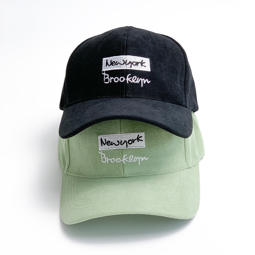 Mũ lưỡi trai thêu chữ NewYork thời trang phong cách nón kết nam nữ AH1538