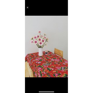 set vải con công