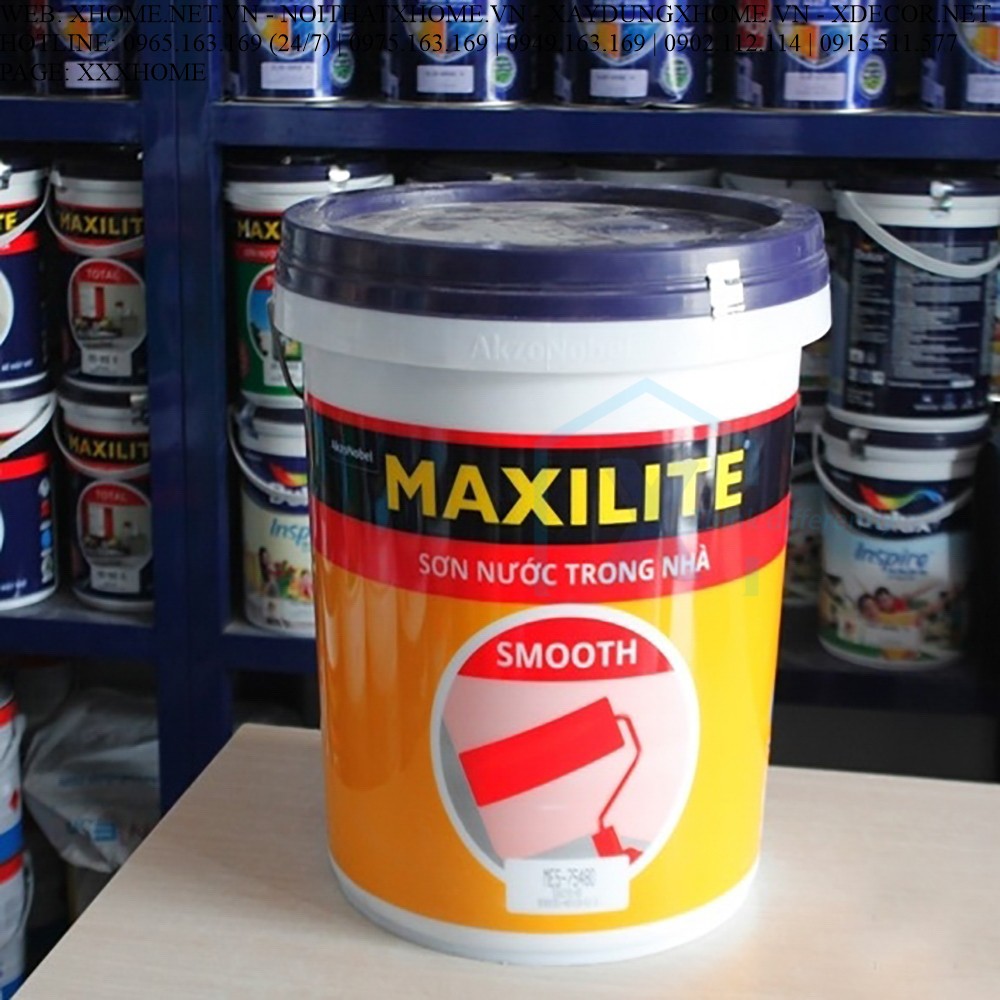 X HOME - Sơn DULUX - MAXILITE Sơn Nước Trong Nhà Maxilite Smooth💥NHẬN HÀNG TẠI NHÀ MÁY💥Giao hàng Toàn quốc - Ckhấu cao