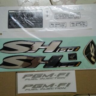 Bộ tem nổi Sh ý 150i 2007