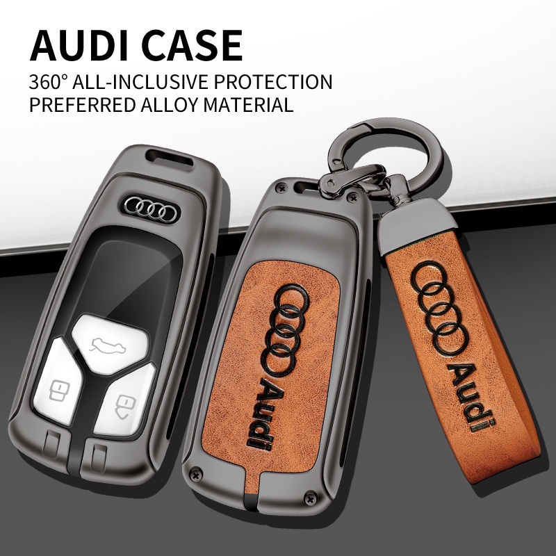 Bao Da Đựng Chìa Khóa Thông Minh Cho Audi A1 A3 A4 A5 A6 A7 A8 Q2 Q3 Q5 Q7 Q8 R8 S4 S3 S5 S6 S8 TT TTS 2019 2020 2021 2022