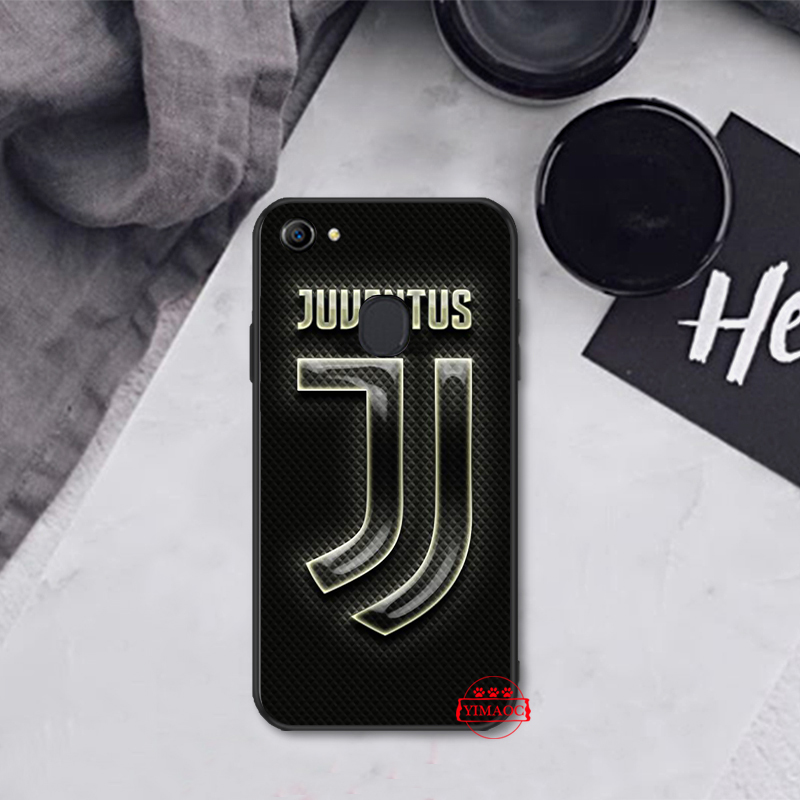 Ốp Điện Thoại Mềm In Logo Juventus Cho Oppo K3 K5 Realme C2 C3 C11 C12 C15 6 Pro 6i Narzo 20 124a