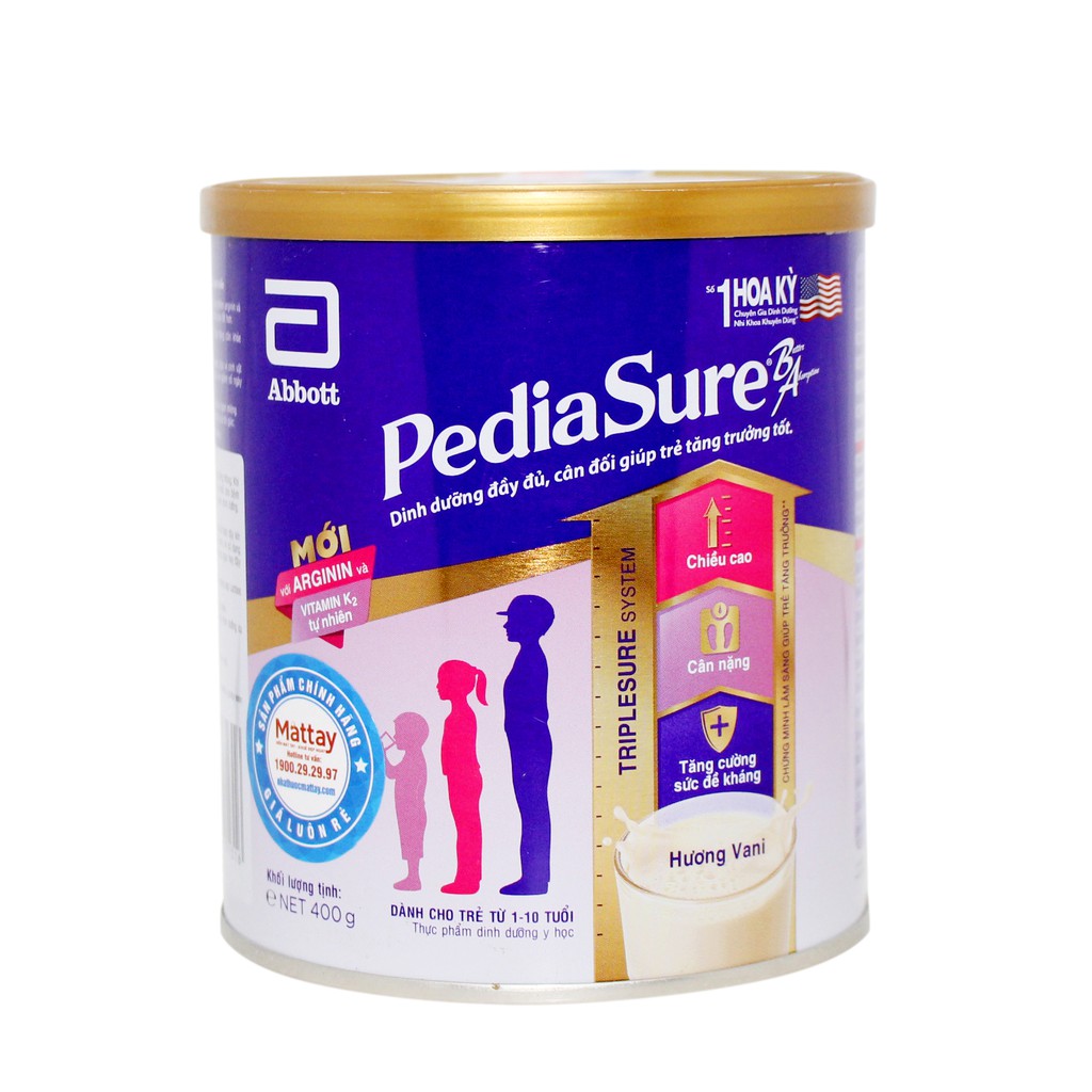 Sữa Pediasure 400g - Bổ Sung Dinh Dưỡng Cho Bé.