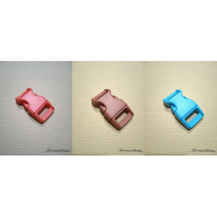 Khóa paracord nhựa cong 2cm