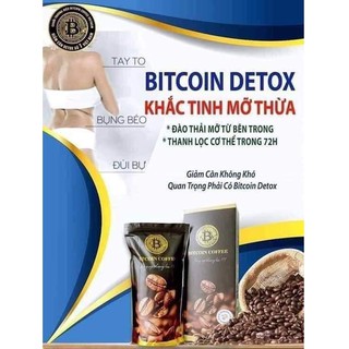 CAFE GIẢM BÉO ( tặng bình thủy tinh 500ml + dây đo eo) Bitcoin giảm cân