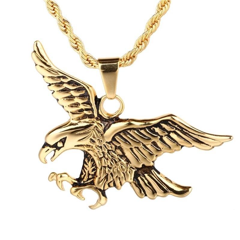 Dây chuyền mặt hình đại bàng thời trang cổ điển cá tính